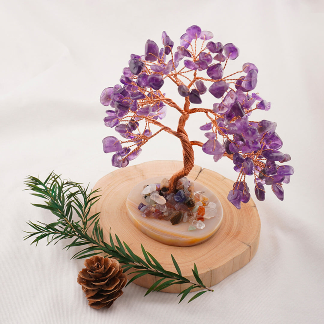 Amethyst Crystal Tree of Life - Large