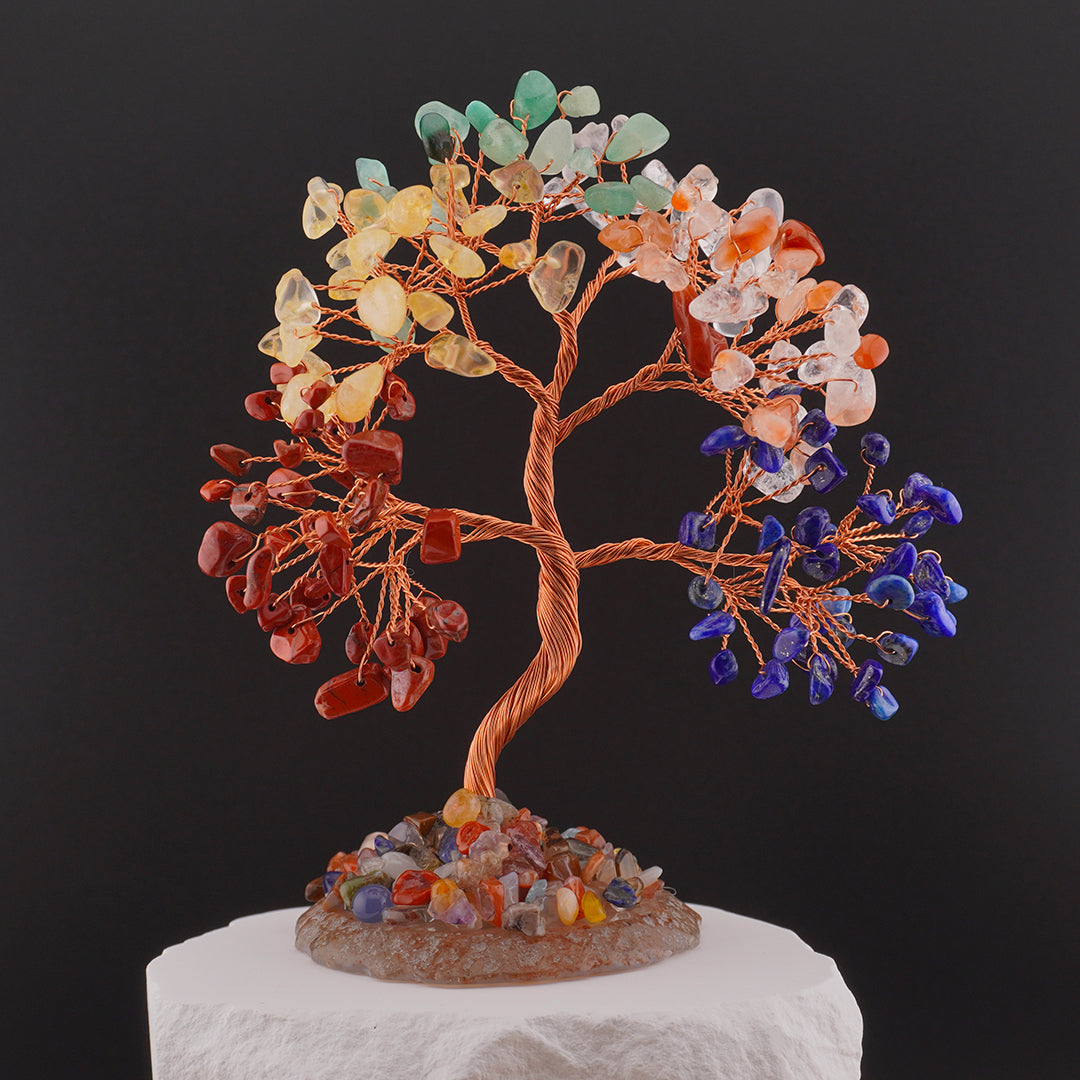 Multi-Stone Crystal Tree of Life - Large