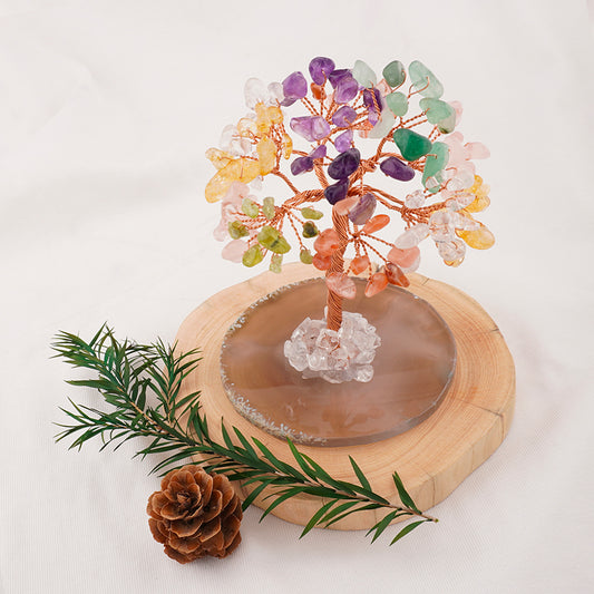 Multi-Stone Crystal Tree of Life - Small